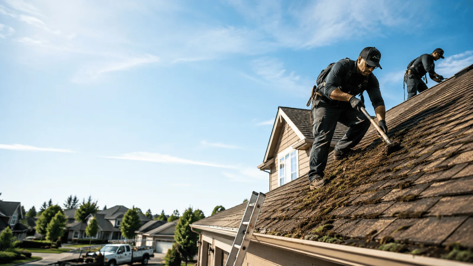 Roof Moss Removal in Coraopolis, PA near me